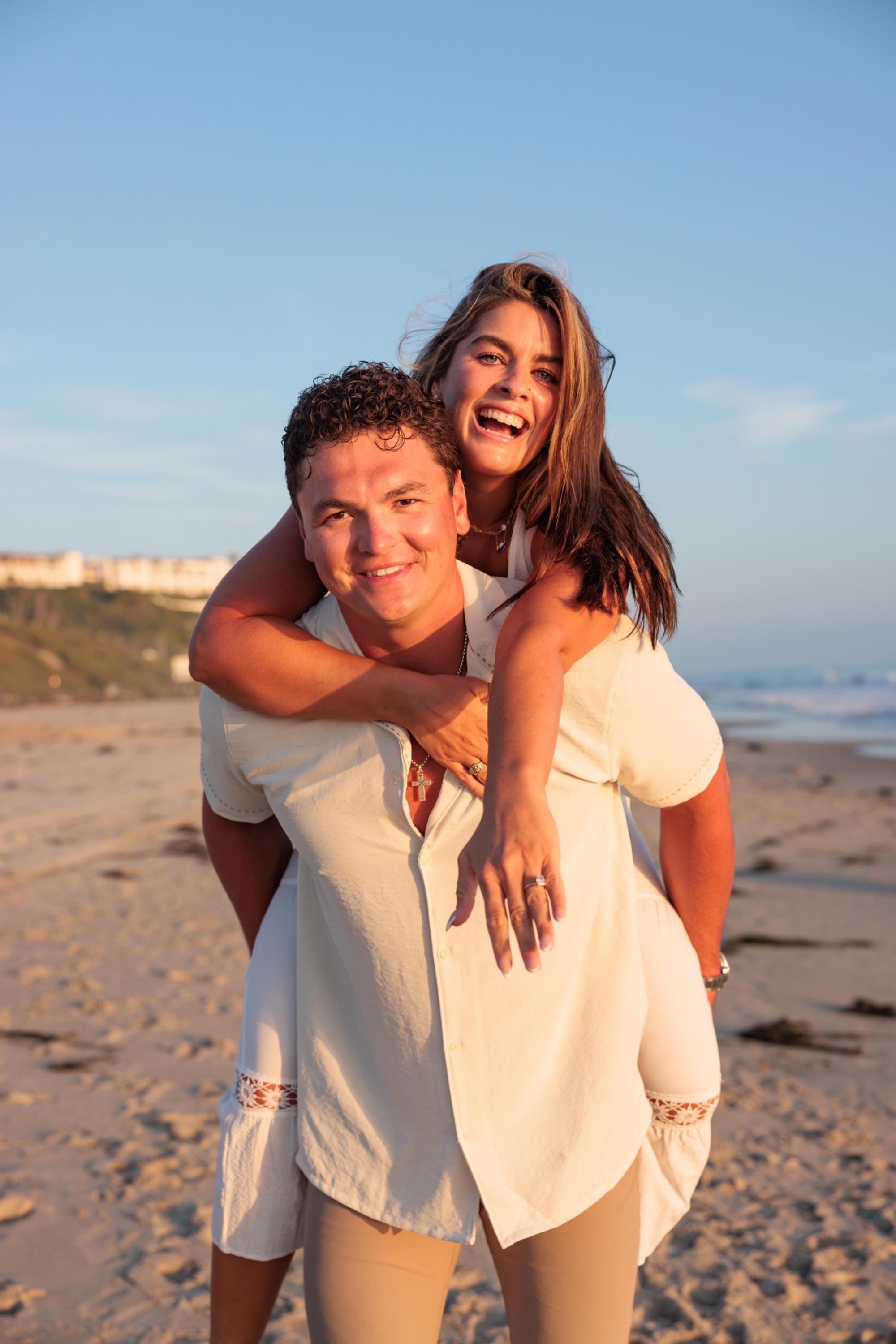 Salt Creek Beach Engagement Shoot